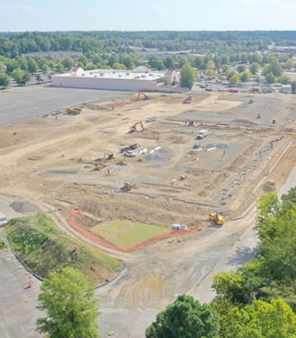 VA Center Commons Apartment Construction